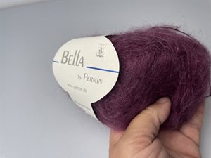 Bella by permin kid mohair - smuk bordeaux